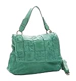 BZNA Bag Yasmin mint grün Italy Designer Messenger Damen Handtasche Schultertasche Tasche Leder Shopper Neu