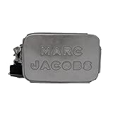 Marc Jacobs M0014465 Damen-Handtasche aus Leder mit silberfarbener Hardware-Kollektion, silberfarben