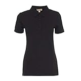 BURBERRY Damen Poloshirt schwarz Größe Small