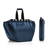 reisenthel easyshoppingbag dark blue – Vielseitiger Shopper – Im praktischen Design zum Zusammenrollen, Farbe:dark blue