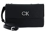 Calvin Klein Re-Lock DBL Crossbody Bag PERF CK Black