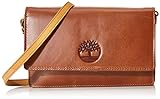 Timberland Damen Leather Crossbody Wallet Purse RFID-Umhängetasche aus Leder, Cognac (Altroz), Einheitsgröße
