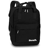 Bench Handtaschen Rucksack City Daypack Backpack 64174, Farbe:Schwarz