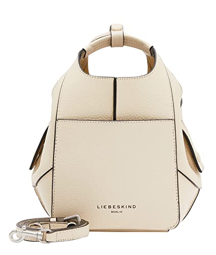 Liebeskind Berlin LILLY PEBBLE Tote Tote Handtasche, Small (HxBxT 20.5cm x 23cm x 9cm), Pearl