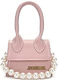 LEOCEE Mini-Taschen und Handtaschen für Damen Umhängetasche berühmte Marke Totes Handtaschen Luxus Design Krokodil, Pink Pearl, Medium