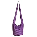 PANASIAM Shoulderbag Asanoha Design in violet, L