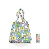 reisenthel mini maxi shopper - faltbare Einkaufstasche mit ansprechendem Design - wasserabweisend, Farbe:florist lagoon