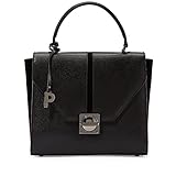 Picard Handtasche Marie für Damen aus Rindsleder in der Farbe Schwarz, 25x21x10cm, 513412S001