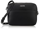 Calvin Klein Damen Kameratasche mit Einsteckfach Must, Ck Black, One Size