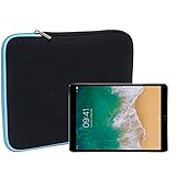 Slabo Tablet Tasche Schutzhülle für iPad Pro 10,5' (2017) Hülle Etui Case Phablet aus Neopren – TÜRKIS/SCHWARZ
