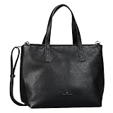 TOM TAILOR - Womenswear MAXI Damen Shopper M, black, 33x14x23