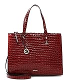 Tamaris Shopper Diana 31213 Damen Handtaschen Animal red-kroko 689 One Size