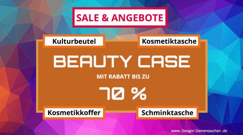 Beauty Case / Kulturbeutel / Kosmetiktasche / Schminktasche / Kosmetikkoffer Angebote