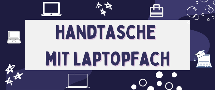 Handtasche mit Laptopfach