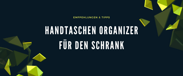Handtaschen Organizer für den Schrank